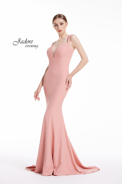 salmon formal dress