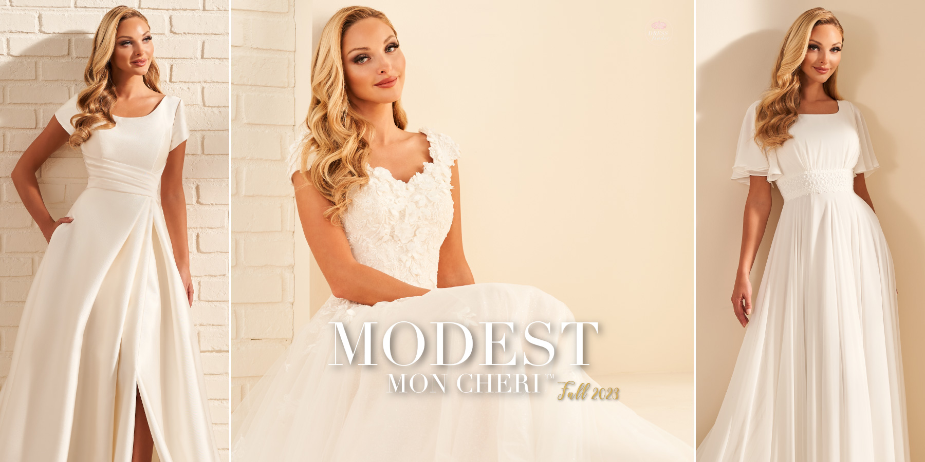 Modest by Mon Cheri Wedding Dresses in Canada