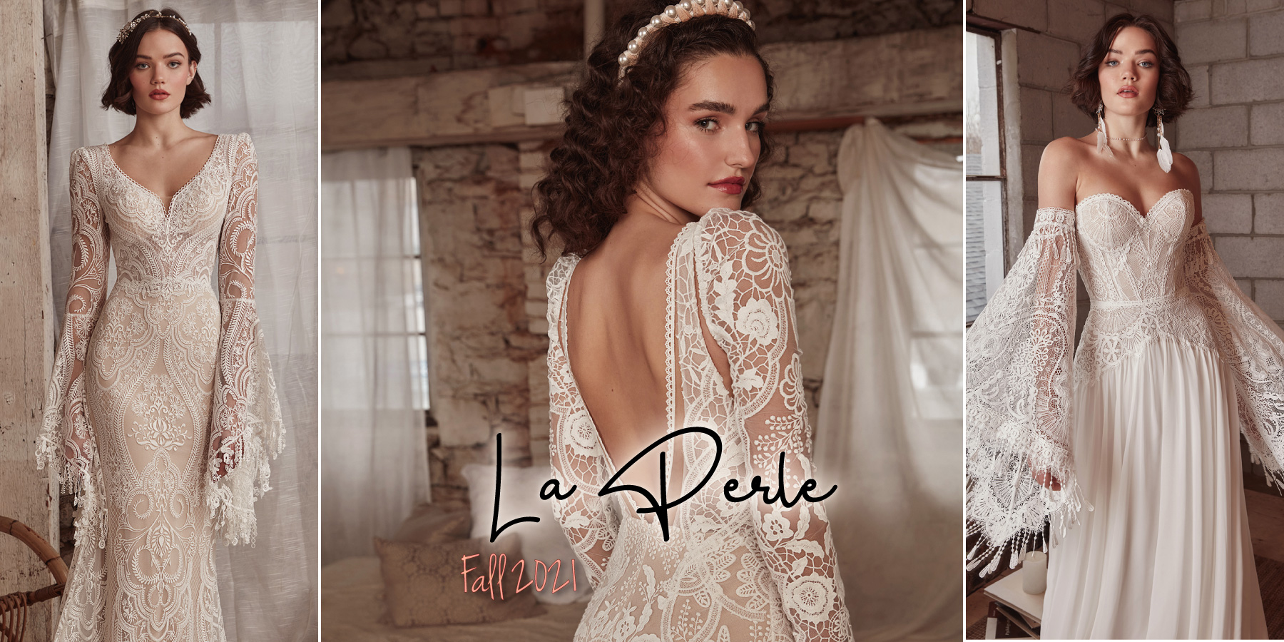 La Perle Wedding Dresses in the US & Canada | The Dressfinder