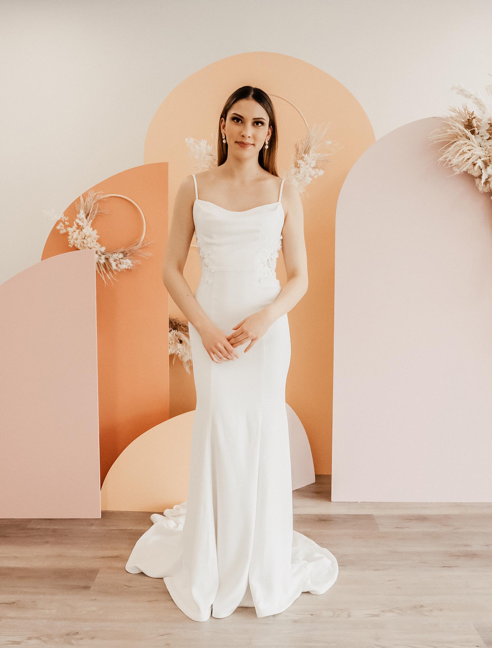 Lipsy bridal cowl neck satin hot sale maxi dress