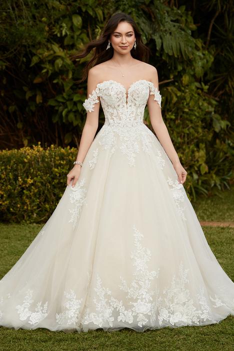 Sophia Tolli Y22174 Bloom Slit Skirt Plus Size Wedding Gown