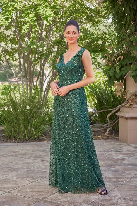 Jade green mother of the 2024 bride dress