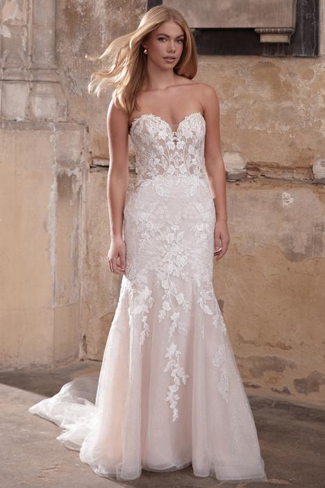 Justin alexander clearance blush wedding dress