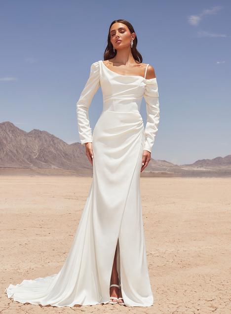 Shine LP2335 By La Perle  A-line wedding dress, Boho wedding gown