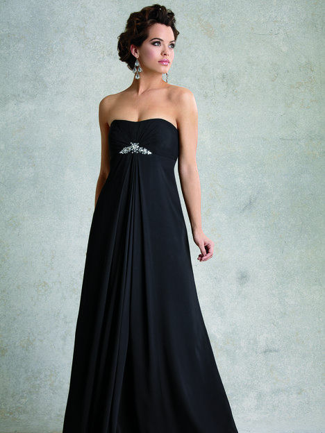 Jordan Fashions Couture Collection Black Bridesmaid Gown factory Dress NWT Size 20