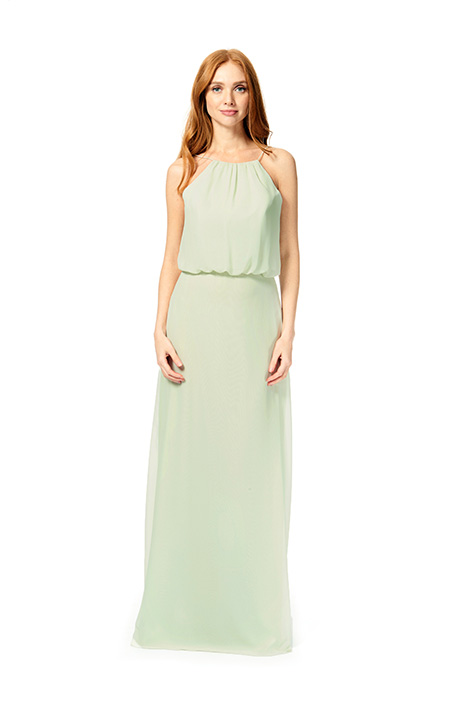 Sage Bridesmaid Dresses by Bari Jay