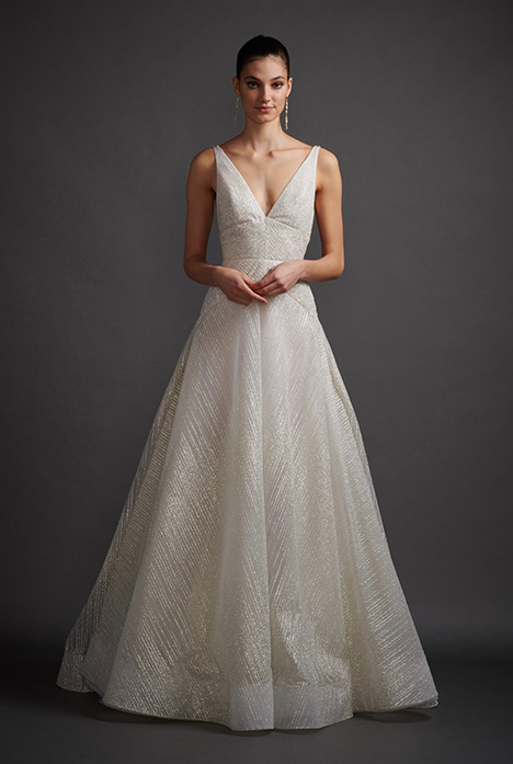 Lazaro clearance roxana gown